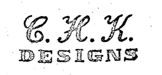 C.H.K. DESIGNS logo