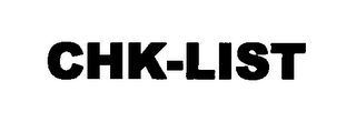 CHK-LIST logo