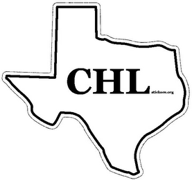 CHL STICKERS.ORG logo