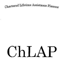 CHLAP CHARTERED LIFETIME ASSISTANCE PLANNER logo