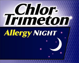 CHLOR-TRIMETON ALLERGY NIGHT logo