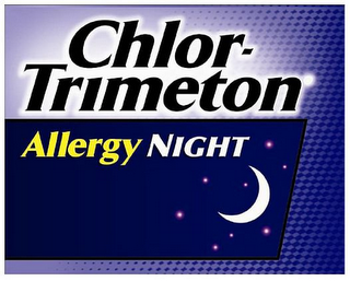 CHLOR-TRIMETON ALLERGY NIGHT logo