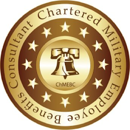 CHMEBC CHARTERED MILITARY EMPLOYEE BENEFITS CONSULTANT logo