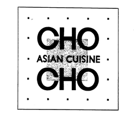 CHO CHO ASIAN CUISINE logo
