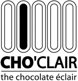 CHO'CLAIR THE CHOCOLATE ÉCLAIR logo