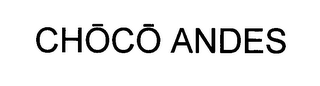 CHOCO ANDES logo