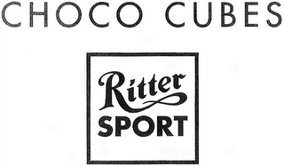 CHOCO CUBES RITTER SPORT logo