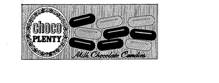 CHOCO PLENTY MILK CHOCOLATE CANDIES logo