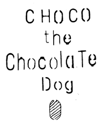 CHOCO THE CHOCOLATE DOG logo