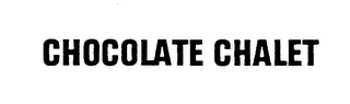 CHOCOLATE CHALET logo
