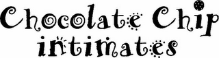 CHOCOLATE CHIP INTIMATES logo