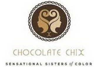 CHOCOLATE CHIX SENSATIONAL SISTERS OF COLOR logo