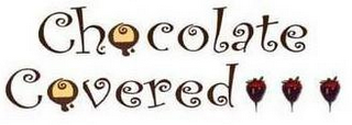 CHOCOLATE COVERED logo