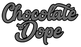 CHOCOLATE DOPE logo