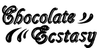 CHOCOLATE ECSTASY logo