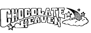 CHOCOLATE HEAVEN CANDY NUTS DRIED FRUIT "THE SWEETEST PLACE ON EARTH" logo