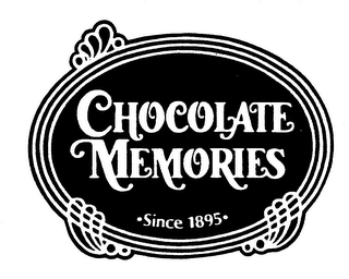 CHOCOLATE MEMORIES SINCE 1895 logo