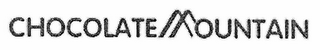 CHOCOLATE MOUNTAIN logo