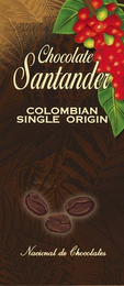 CHOCOLATE SANTANDER COLOMBIAN SINGLE ORIGIN NACIONAL DE CHOCOLATES logo