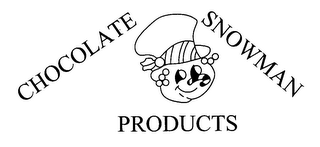 CHOCOLATE SNOWMAN PRODUCTS logo