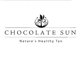 CHOCOLATE SUN AND NATURE'S HEALTHY TAN logo