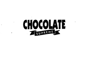 CHOCOLATE SUPREME logo