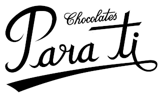 CHOCOLATES PARA TI logo