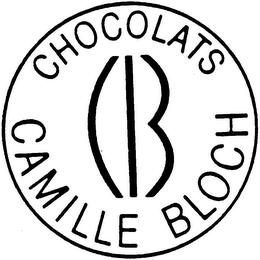 CHOCOLATS CAMILLE BLOCH CB logo