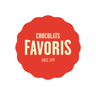 CHOCOLATS FAVORIS SINCE 1979 logo
