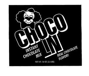CHOCOLIN INSTANT CHOCOLATE MIX REAL CHOCOLATE FLAVOR! logo