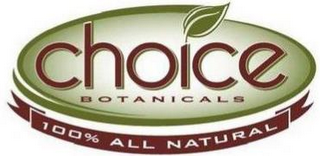 CHOICE BOTANICALS logo