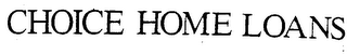 CHOICE HOME LOANS logo