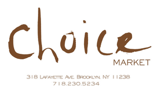 CHOICE MARKET logo