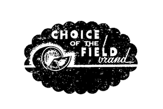 CHOICE OF THE FIELD BRAND logo