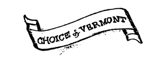 CHOICE OF VERMONT logo