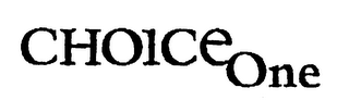 CHOICE ONE logo