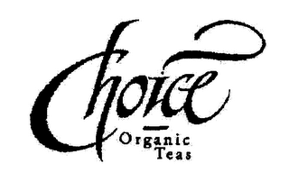CHOICE ORGANIC TEAS logo