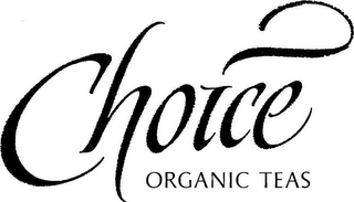 CHOICE ORGANIC TEAS logo