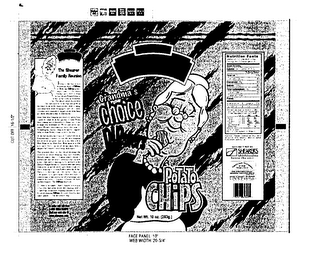 CHOICE POTATO CHIPS logo