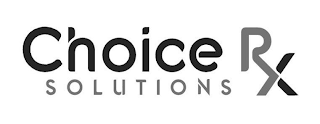 CHOICE SOLUTIONS RX logo