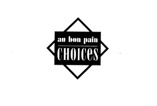 CHOICES AU BON PAIN logo
