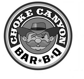 CHOKE CANYON BAR B Q logo