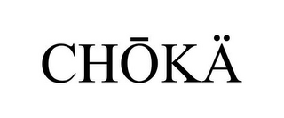 CHOKÄ logo