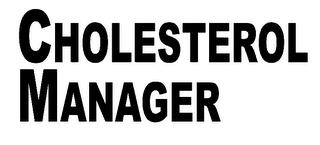 CHOLESTEROL MANAGER logo