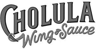 CHOLULA WING SAUCE logo