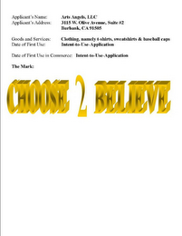 CHOOSE 2 BELIEVE logo
