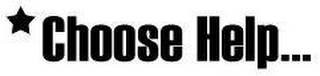 CHOOSE HELP logo