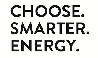 CHOOSE. SMARTER. ENERGY. logo