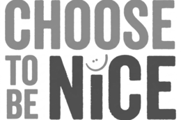 CHOOSE TO BE NICE logo