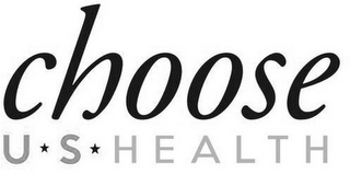 CHOOSE U S HEALTH logo
